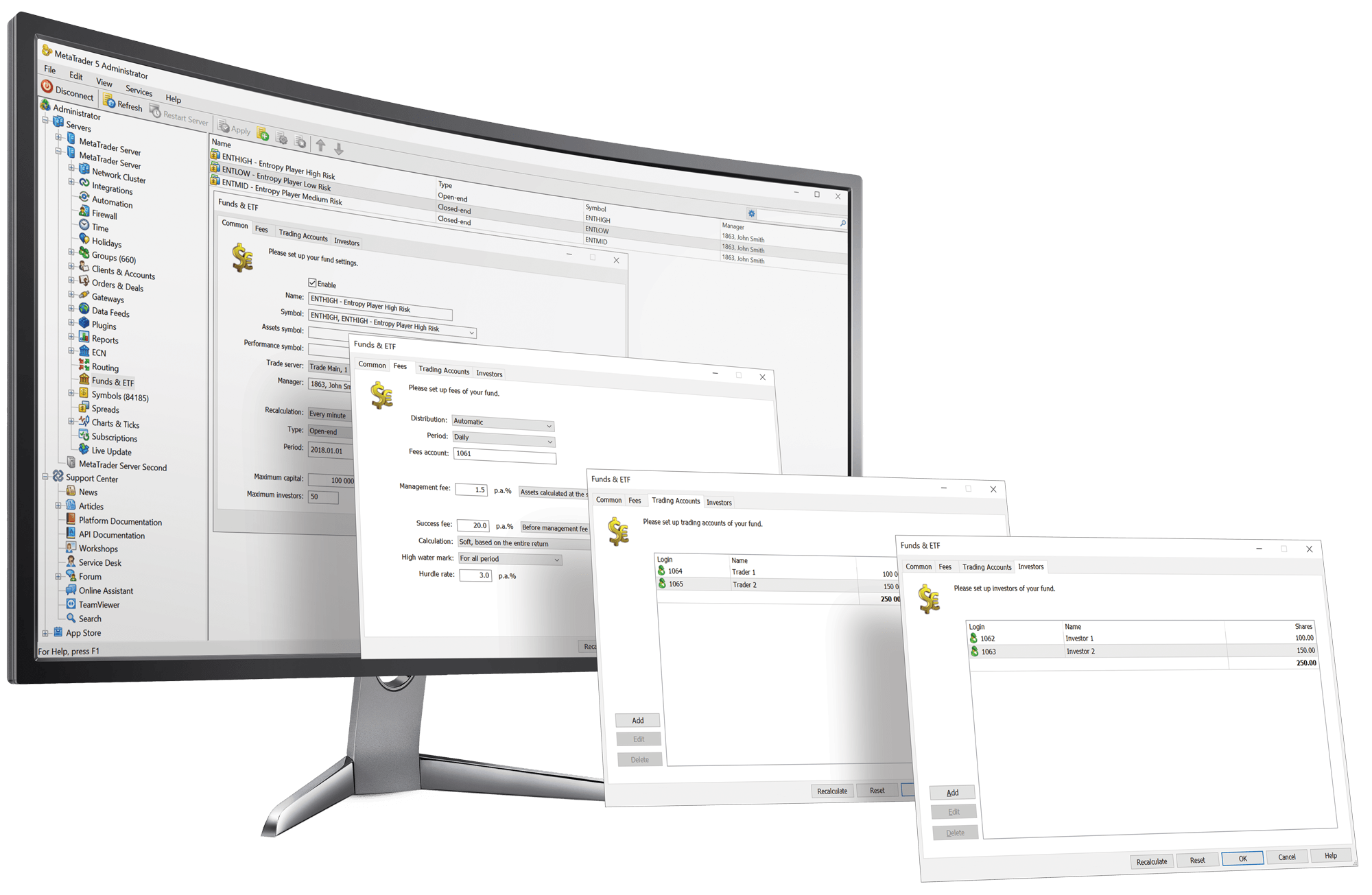 MetaTrader 5 for a hedge fund manager