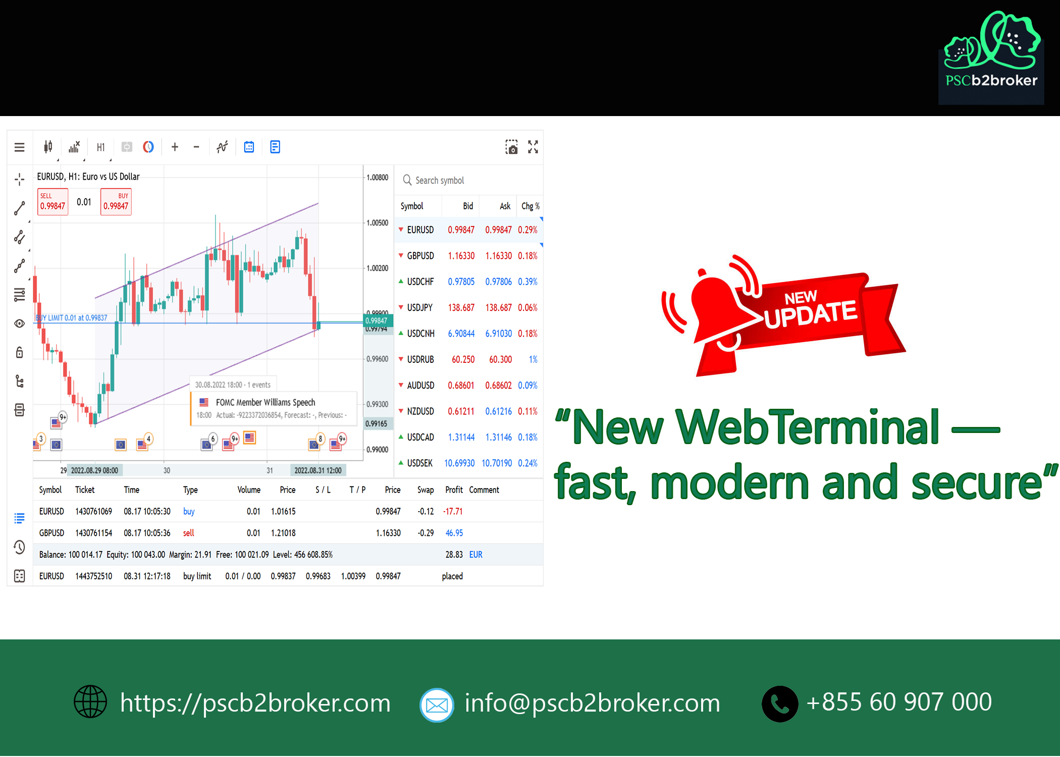 New WebTerminal — fast, modern and secure