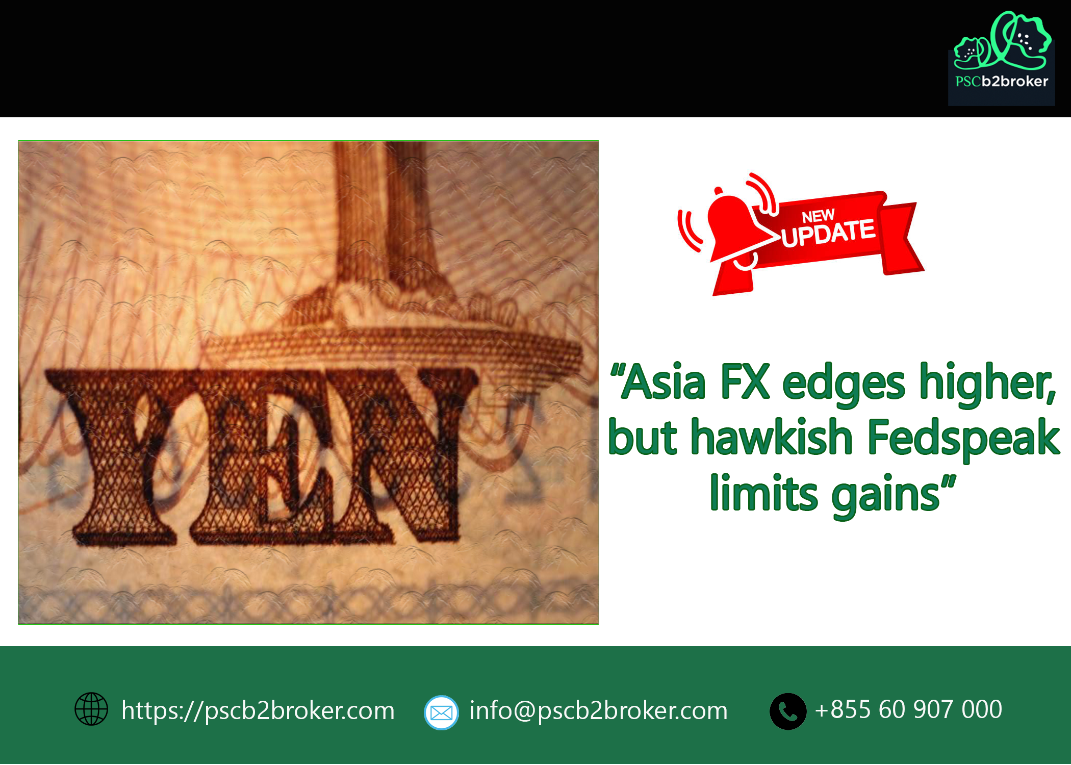 Asia FX edges higher, but hawkish Fedspeak limits gains